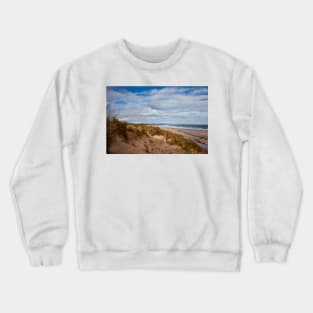 Springtime at Druridge Bay Crewneck Sweatshirt